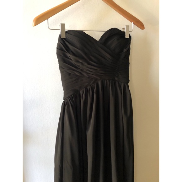 JJs House Dresses & Skirts - Black Strapless Formal Bridesmaid Dress